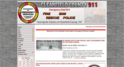 Desktop Screenshot of clearfield911.com